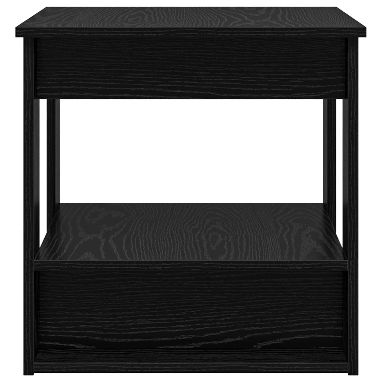 Tavolino da salotto Rovere Nero 51 x 50 x 50 cm