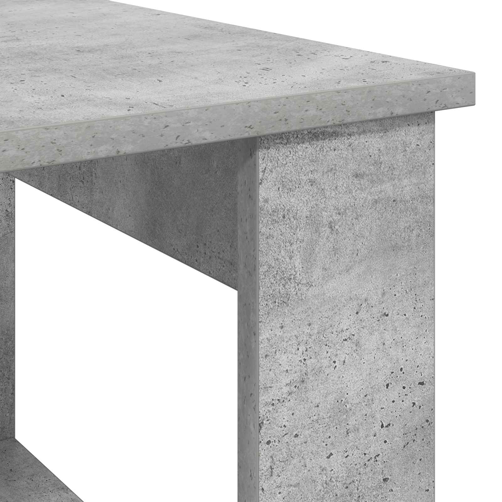 Tavolino da salotto Grigio cemento 51 x 50 x 50 cm