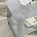 Tavolino da salotto Grigio cemento 51 x 50 x 50 cm