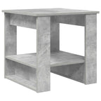 Tavolino da salotto Grigio cemento 51 x 50 x 50 cm