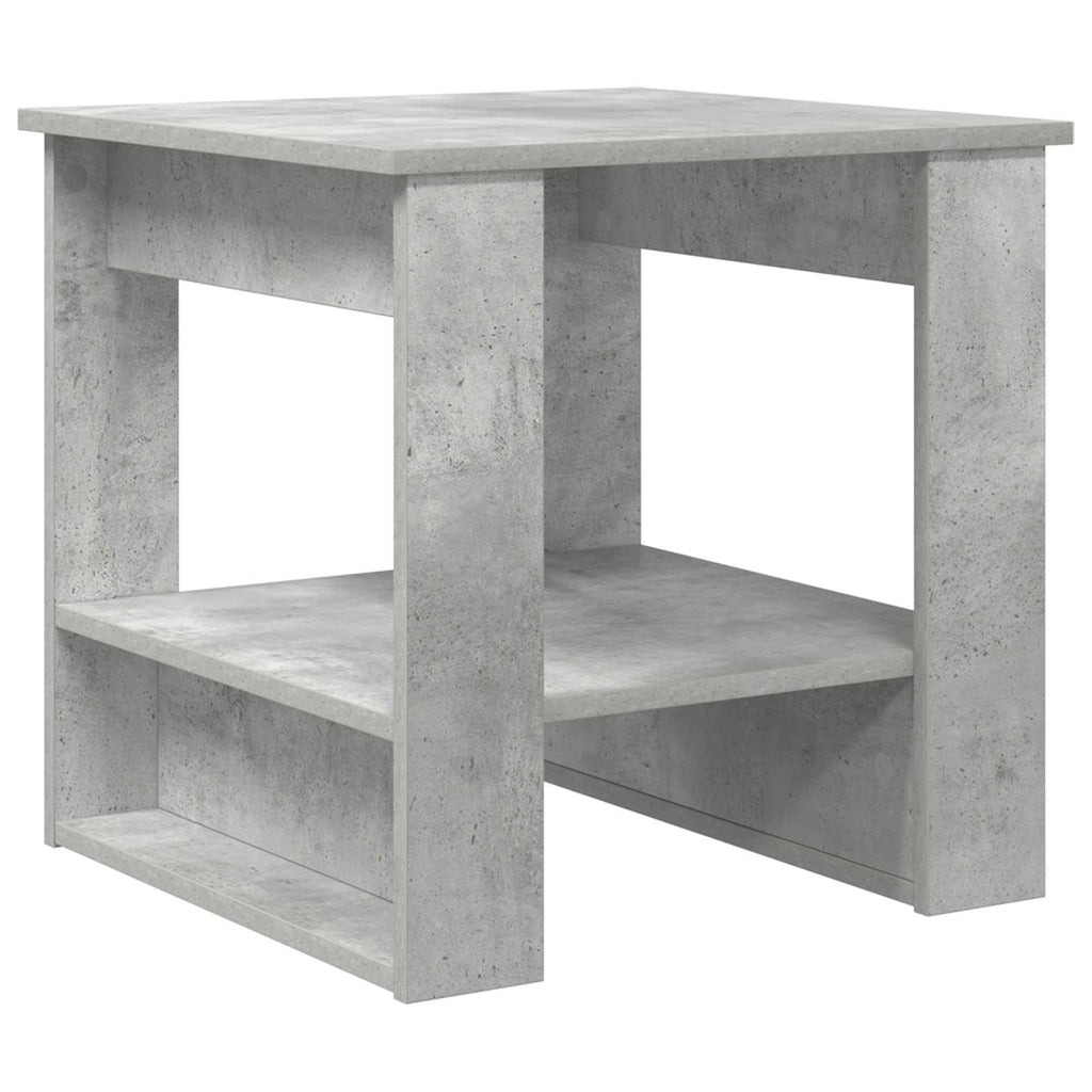 Tavolino da salotto Grigio cemento 51 x 50 x 50 cm