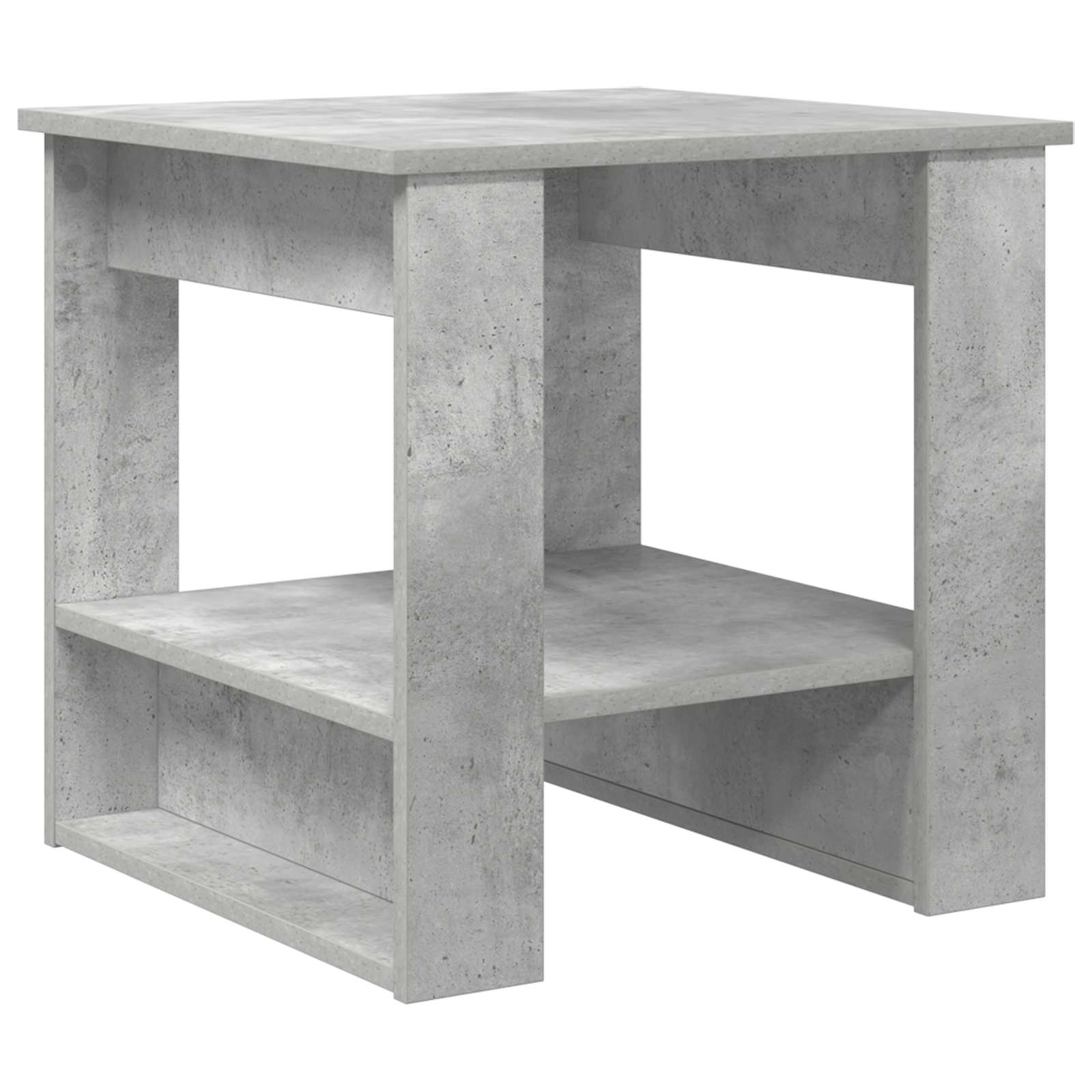 Tavolino da salotto Grigio cemento 51 x 50 x 50 cm
