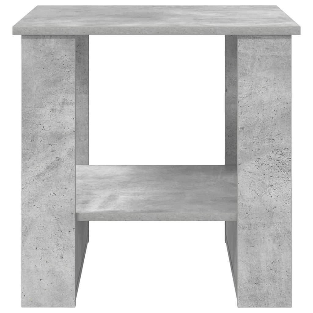 Tavolino da salotto Grigio cemento 51 x 50 x 50 cm