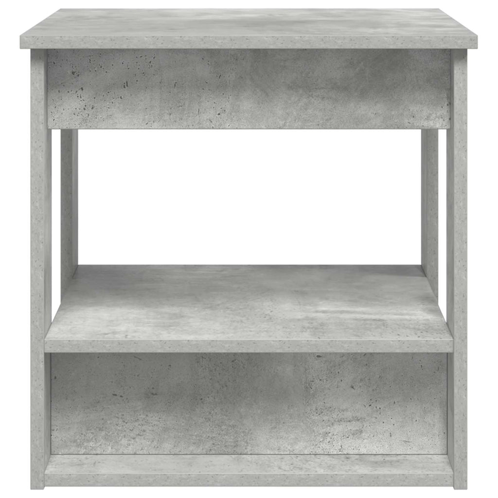 Tavolino da salotto Grigio cemento 51 x 50 x 50 cm