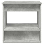 Tavolino da salotto Grigio cemento 51 x 50 x 50 cm