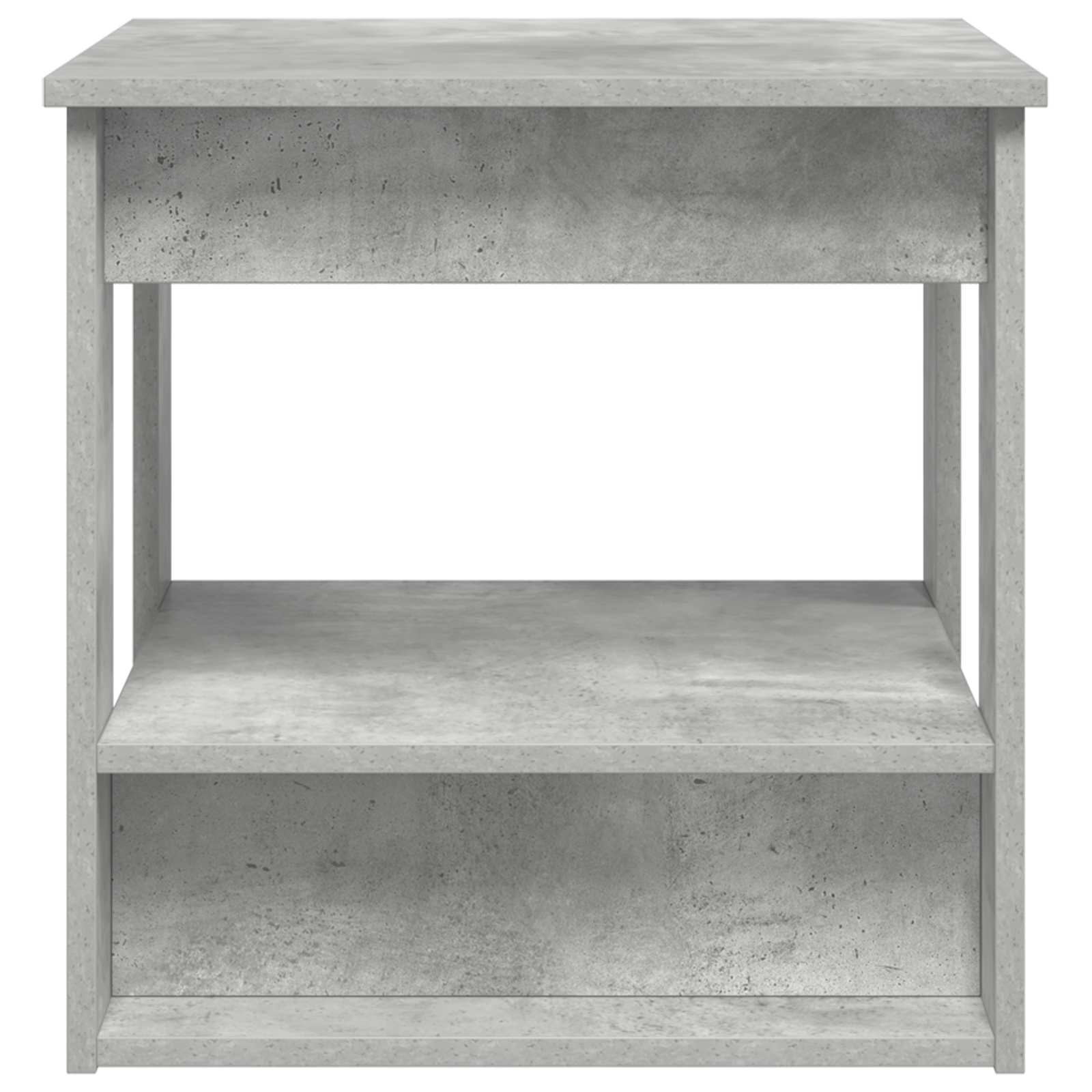 Tavolino da salotto Grigio cemento 51 x 50 x 50 cm