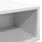 Tavolino da salotto Bianco 105 x 50 x 32,5 cm Legno multistrato