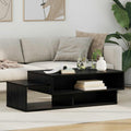 Tavolino da salotto Rovere Nero 105 x 50 x 32,5 cm
