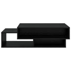 Tavolino da salotto Rovere Nero 105 x 50 x 32,5 cm