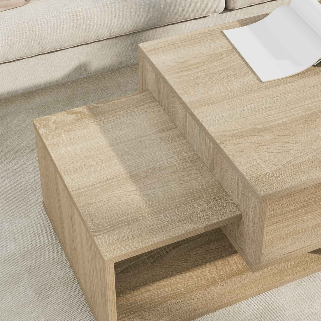 Tavolino da salotto Rovere Sonoma 105 x 50 x 32,5 cm
