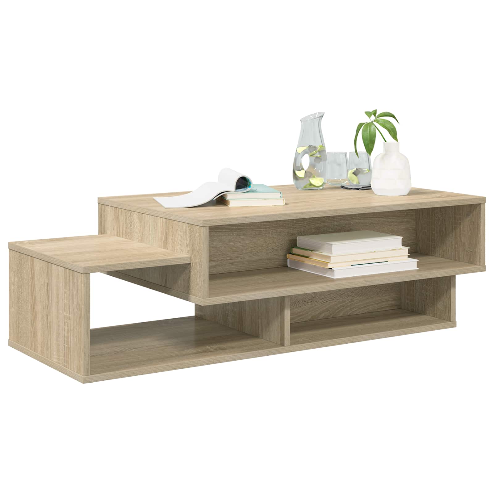 Tavolino da salotto Rovere Sonoma 105 x 50 x 32,5 cm