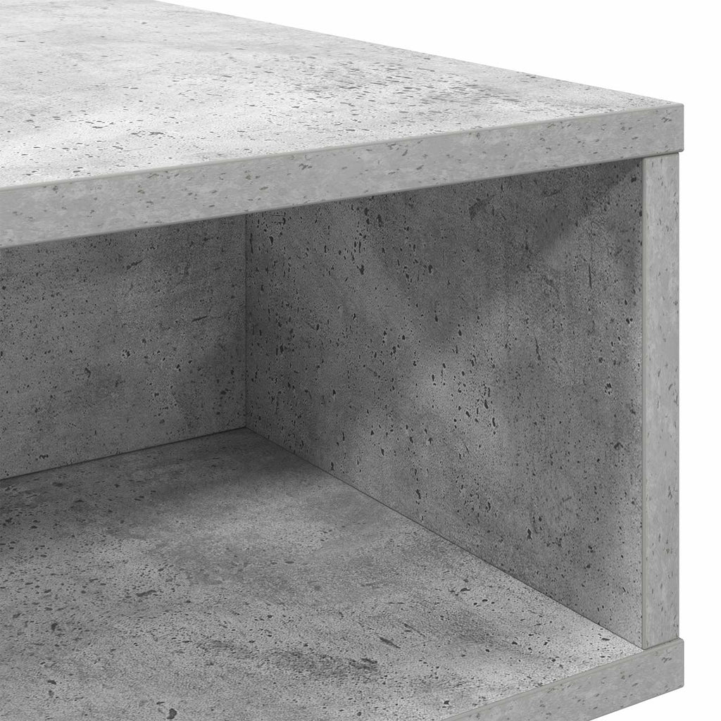 Tavolino da salotto Grigio cemento 105 x 50 x 32,5 cm
