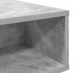 Tavolino da salotto Grigio cemento 105 x 50 x 32,5 cm