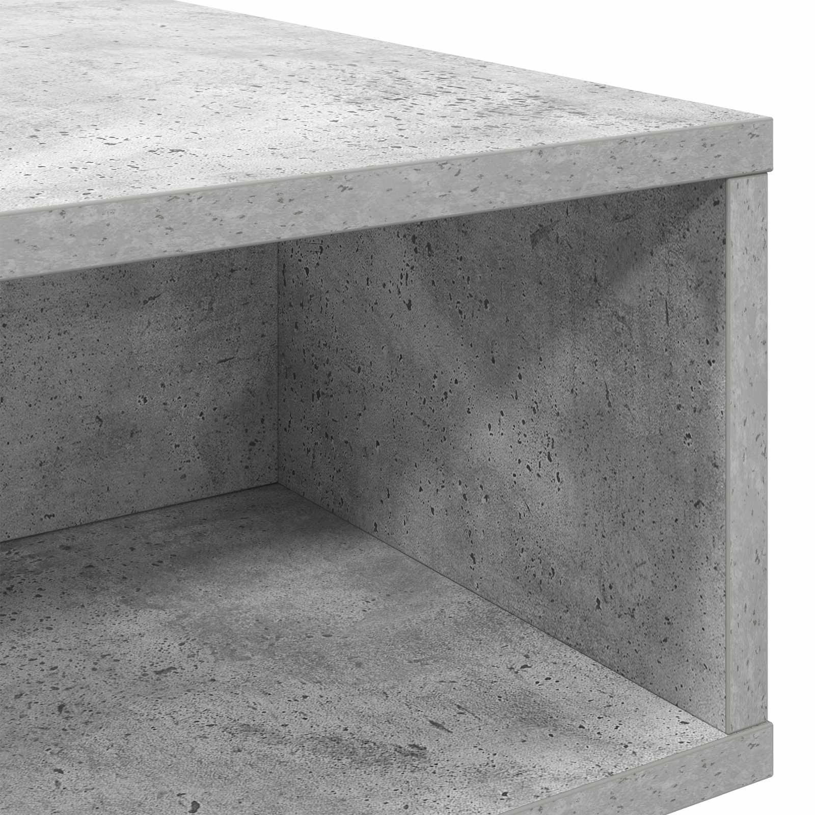 Tavolino da salotto Grigio cemento 105 x 50 x 32,5 cm