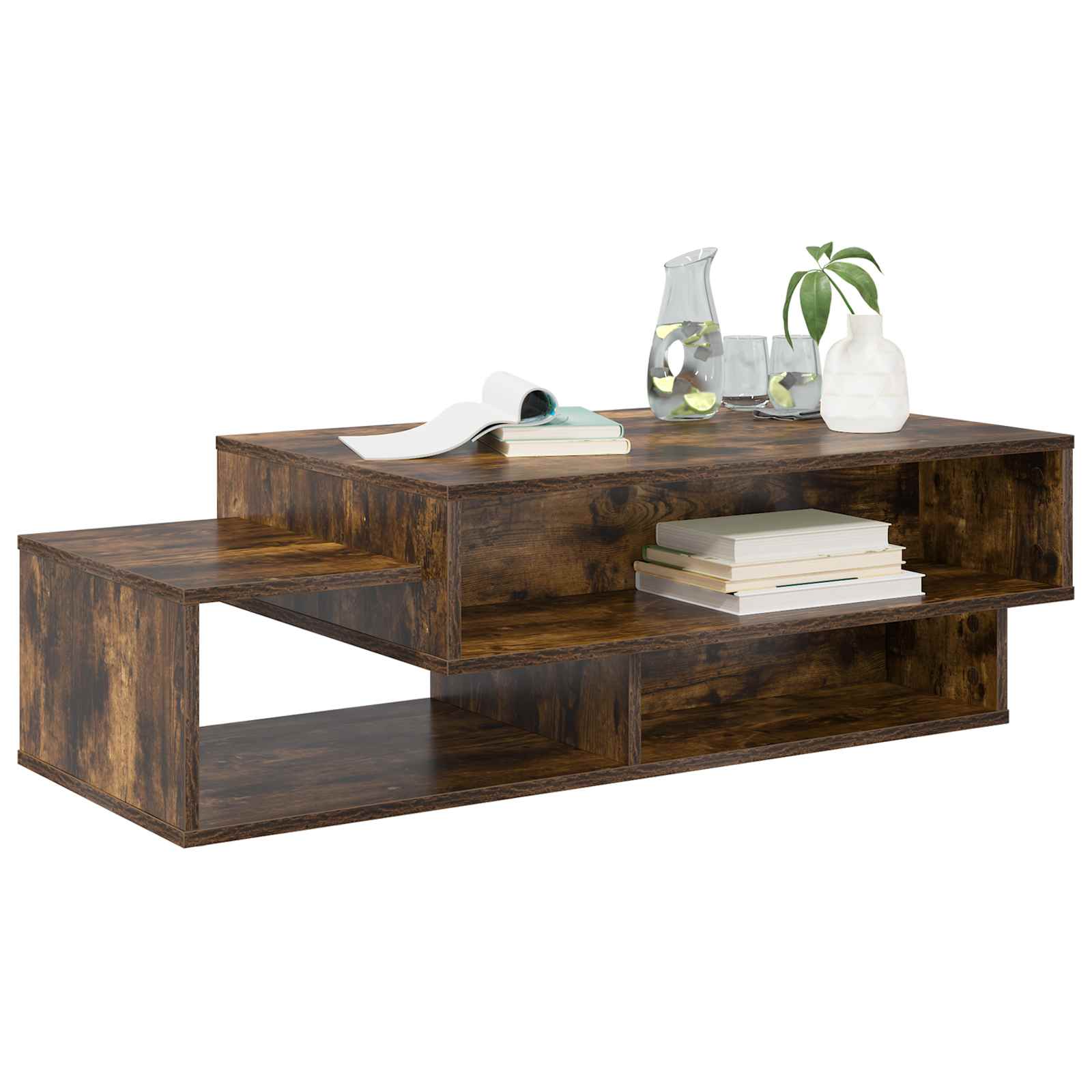 Tavolino da salotto Rovere fumé 105 x 50 x 32,5 cm