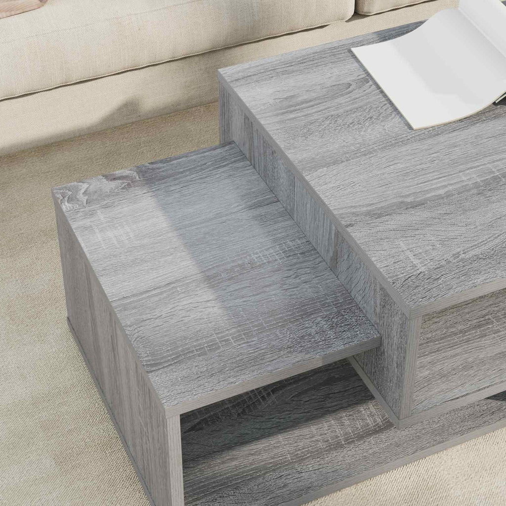 Tavolino da salotto Grigio Sonoma 105 x 50 x 32,5 cm