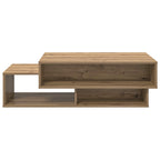 Tavolino da salotto Rovere artigianale 105 x 50 x 32,5 cm