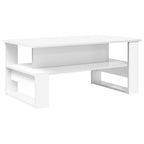 Tavolino da salotto Bianco 90 x 50 x 40 cm Legno multistrato