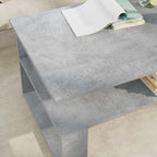 Tavolino da salotto Grigio cemento 90 x 50 x 40 cm