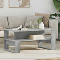 Tavolino da salotto Grigio cemento 90 x 50 x 40 cm
