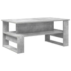 Tavolino da salotto Grigio cemento 90 x 50 x 40 cm