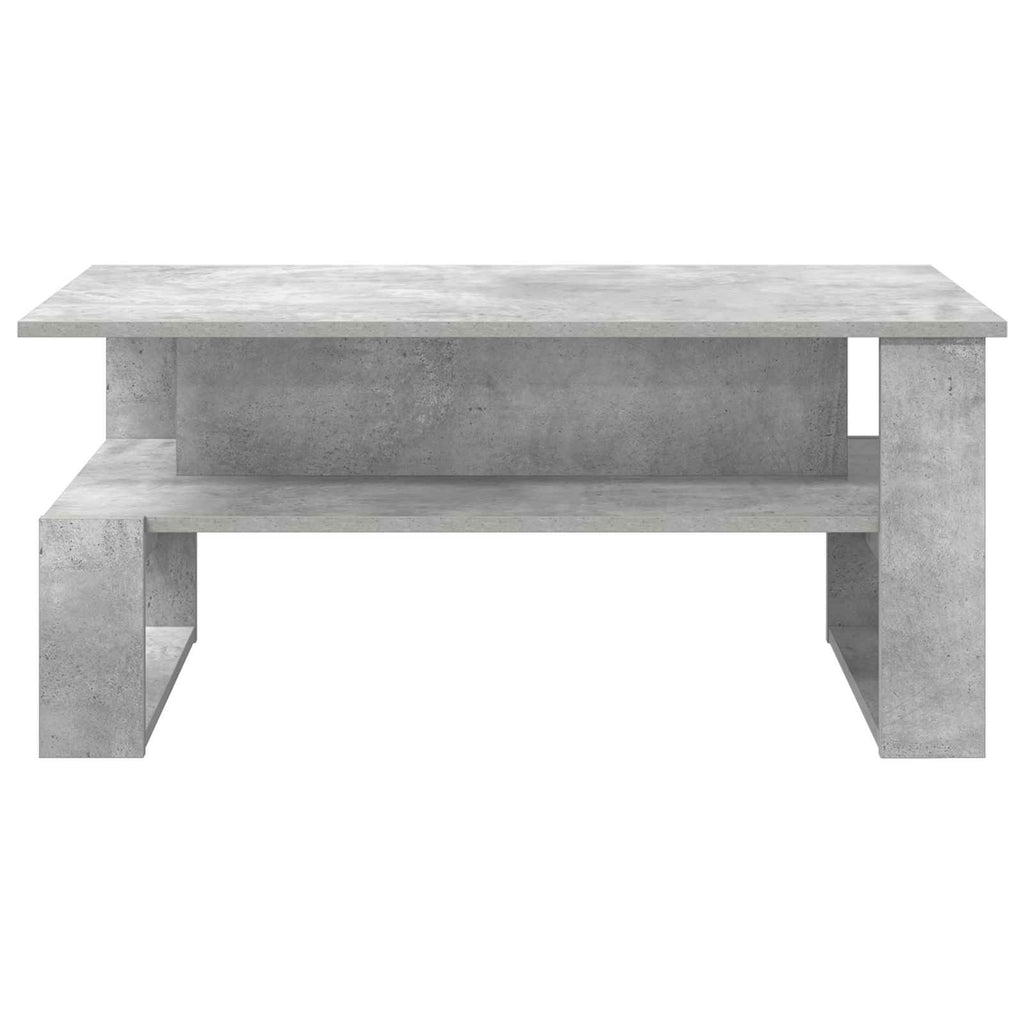 Tavolino da salotto Grigio cemento 90 x 50 x 40 cm