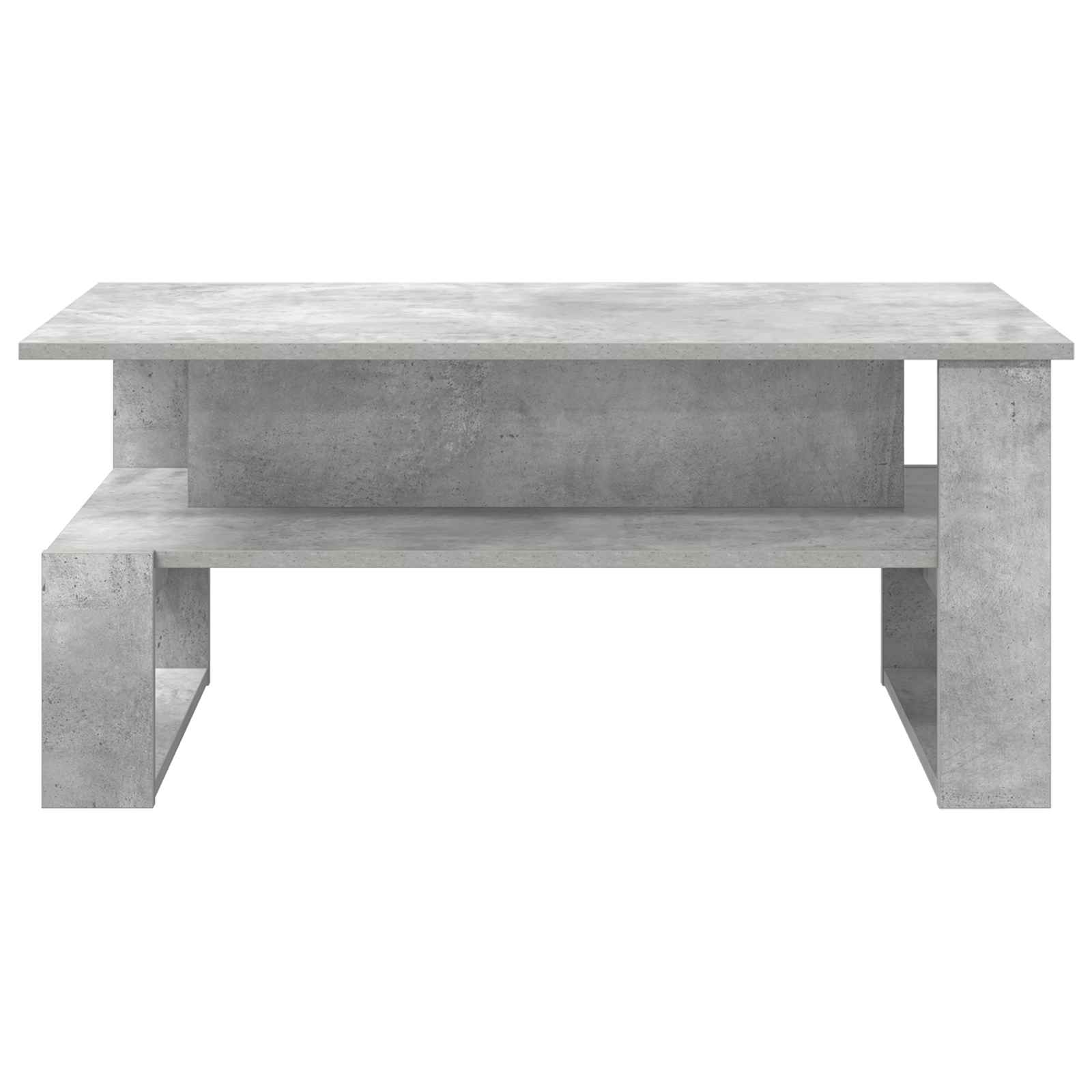Tavolino da salotto Grigio cemento 90 x 50 x 40 cm