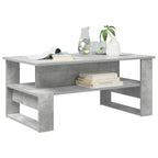 Tavolino da salotto Grigio cemento 90 x 50 x 40 cm