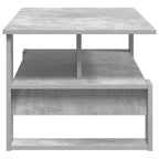 Tavolino da salotto Grigio cemento 90 x 50 x 40 cm