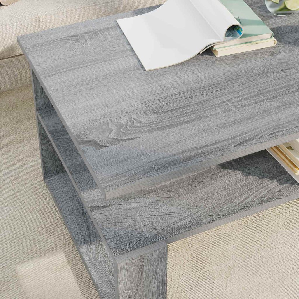 Tavolino da salotto Grigio Sonoma 90 x 50 x 40 cm