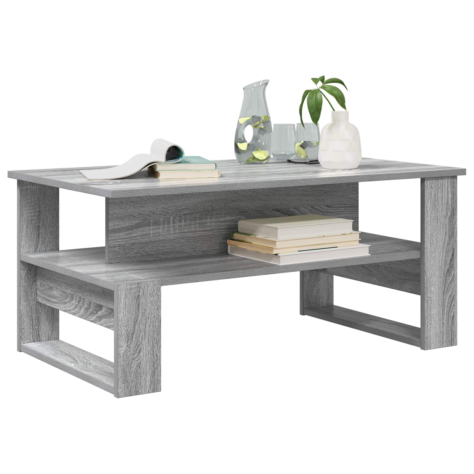 Tavolino da salotto Grigio Sonoma 90 x 50 x 40 cm