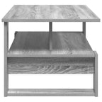 Tavolino da salotto Grigio Sonoma 90 x 50 x 40 cm