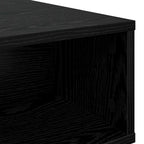 Tavolino da salotto Rovere Nero 80 x 46 x 35 cm