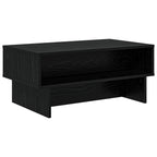 Tavolino da salotto Rovere Nero 80 x 46 x 35 cm