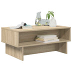 Tavolino da salotto Rovere Sonoma 80 x 46 x 35 cm