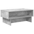 Tavolino da salotto Grigio cemento 80 x 46 x 35 cm