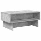 Tavolino da salotto Grigio cemento 80 x 46 x 35 cm
