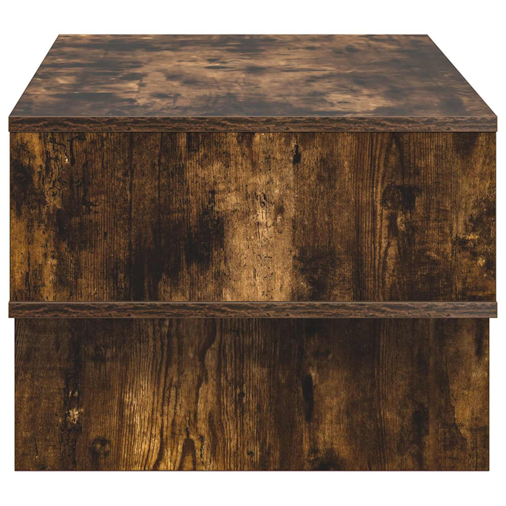 Tavolino da salotto Rovere fumé 80 x 46 x 35 cm
