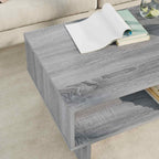 Tavolino da salotto Grigio Sonoma 80 x 46 x 35 cm