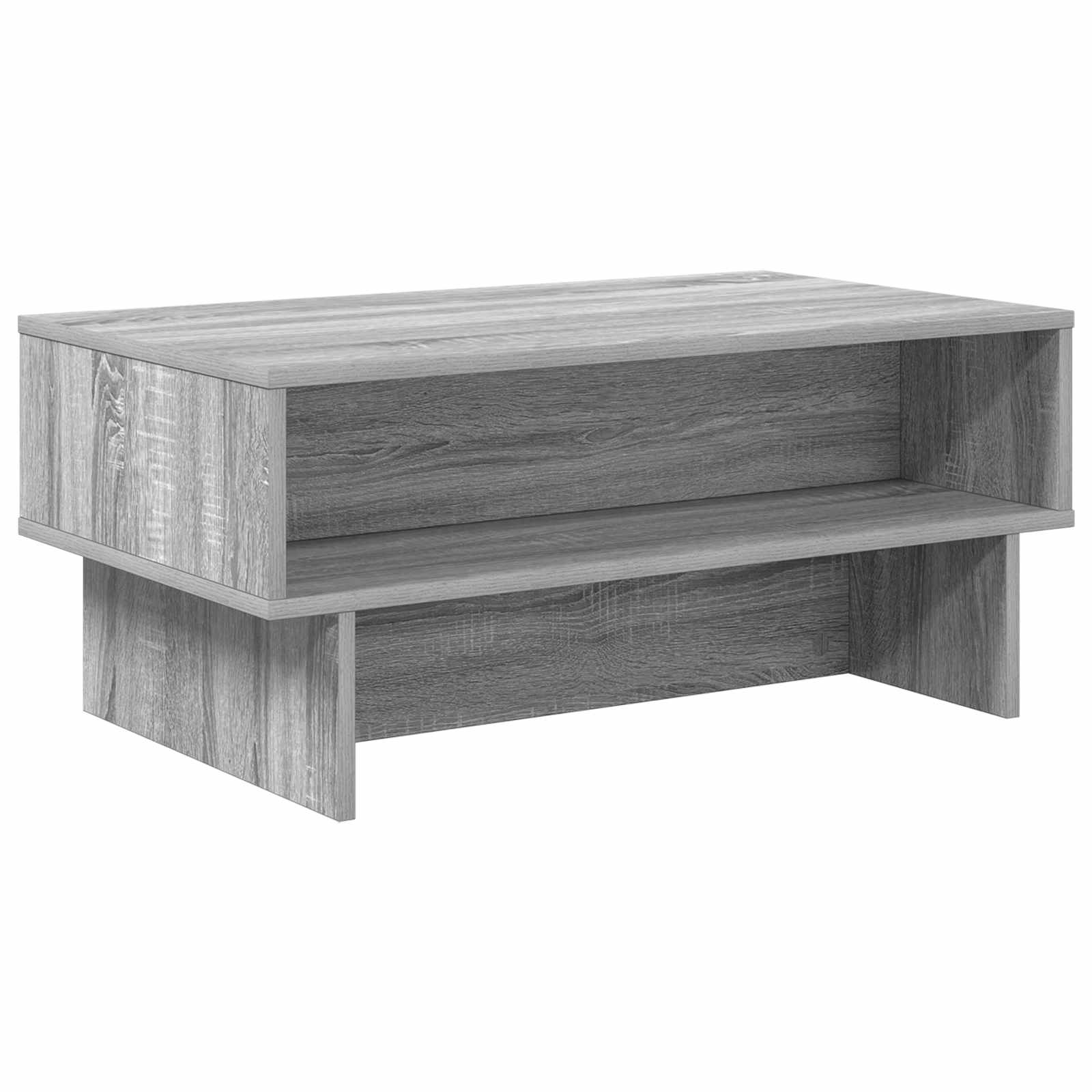Tavolino da salotto Grigio Sonoma 80 x 46 x 35 cm