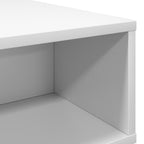 Tavolino da salotto Bianco 48 x 46 x 35 cm Legno multistrato