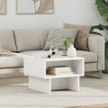 Tavolino da salotto Bianco 48 x 46 x 35 cm Legno multistrato