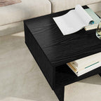 Tavolino da salotto Rovere Nero 48 x 46 x 35 cm