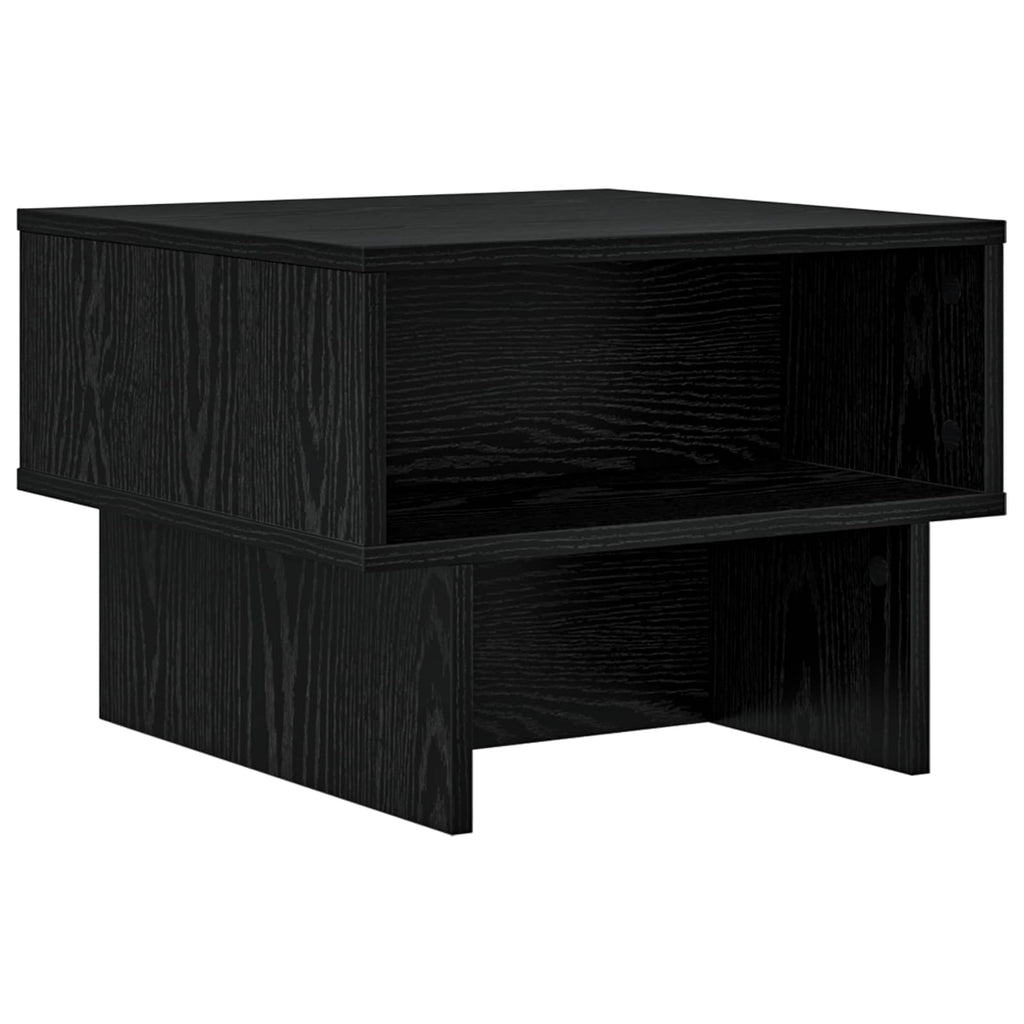 Tavolino da salotto Rovere Nero 48 x 46 x 35 cm