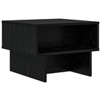 Tavolino da salotto Rovere Nero 48 x 46 x 35 cm