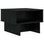 Tavolino da salotto Rovere Nero 48 x 46 x 35 cm