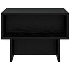 Tavolino da salotto Rovere Nero 48 x 46 x 35 cm