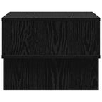 Tavolino da salotto Rovere Nero 48 x 46 x 35 cm