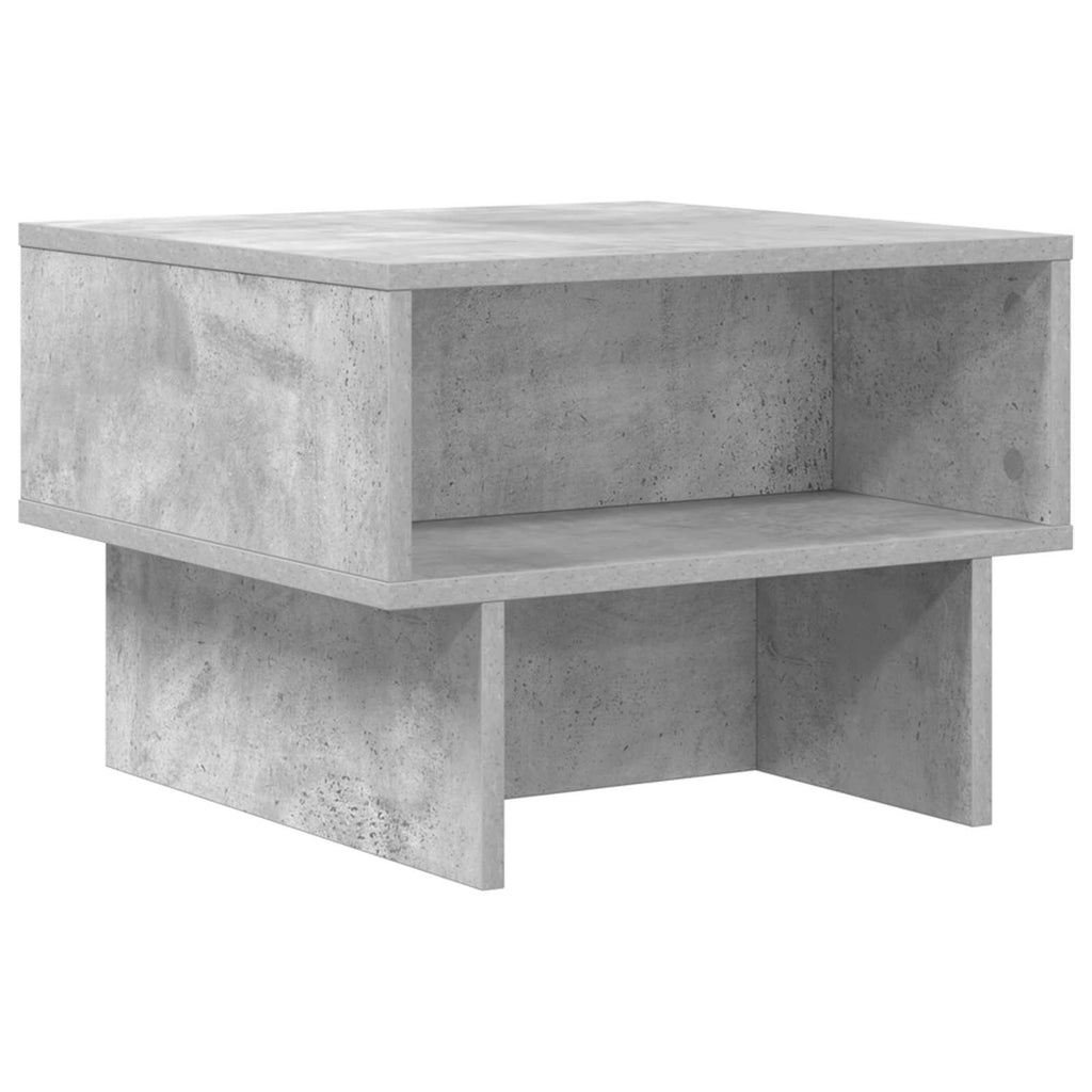 Tavolino da salotto Grigio cemento 48 x 46 x 35 cm