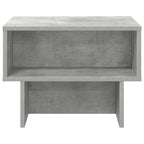 Tavolino da salotto Grigio cemento 48 x 46 x 35 cm